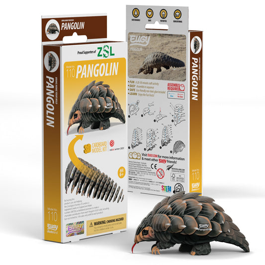 EUGY Pangolin 3D Puzzle-0