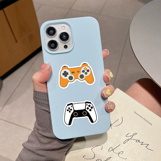 10/60/120PCS Colorful Gamepad Graffiti Stickers Kids Toys Cartoon Sticker Game Console DIY Decoration Laptop Guitar Bike Decals