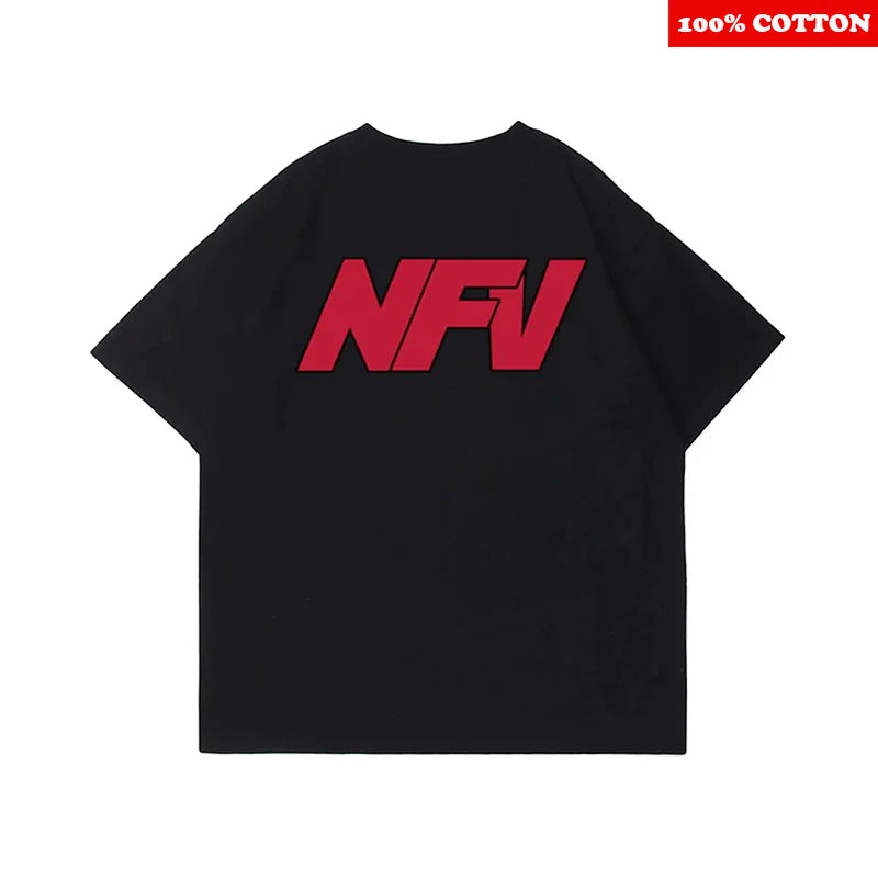 ins Personalized Letter Print T-shirt T-shirt Men's Summer 2025 New Casual 100%Cotton short sleeve T-shirt Y2k Top mens clothing