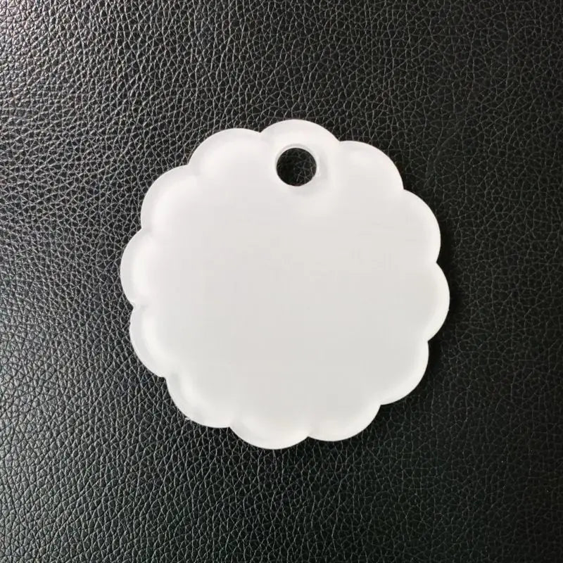 10pcs/Lot New Acrylic Sublimation Name Plates for 40oz Tumbler Lid Topper Custom Tumbler Name Tag