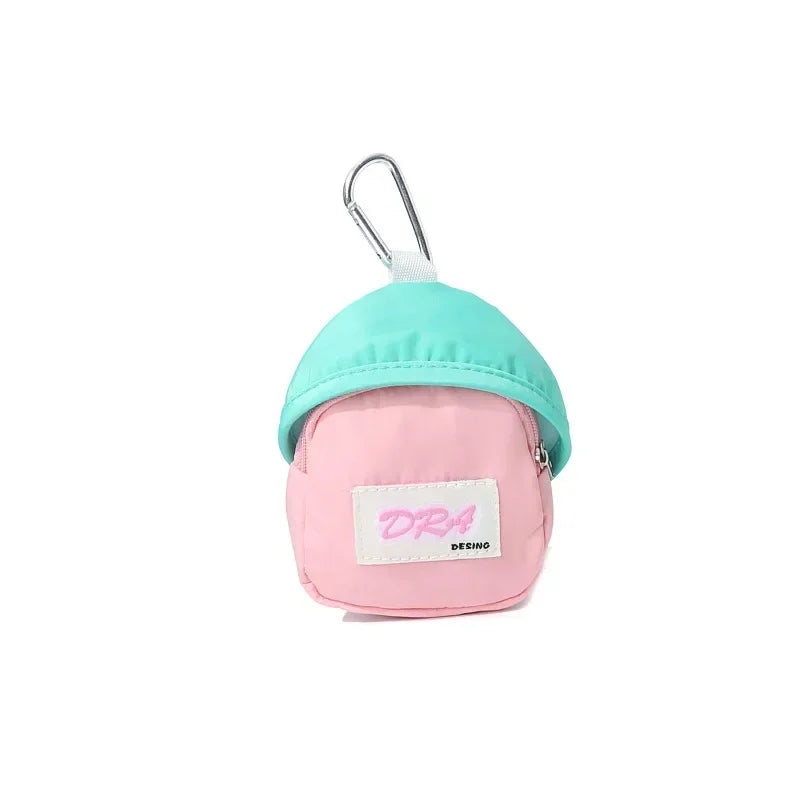Kawaii Mini Purse Coin Pouch Earphone Key Storage Bag Book Bag Pendant Children's Macaron Cute Wallet Zipper Coin Purse Kids
