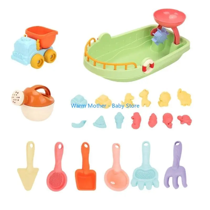 Sand Toy Beach Play Toy Swimming Pool Sand Castle Building Toy Kids Summer Gift 57QE