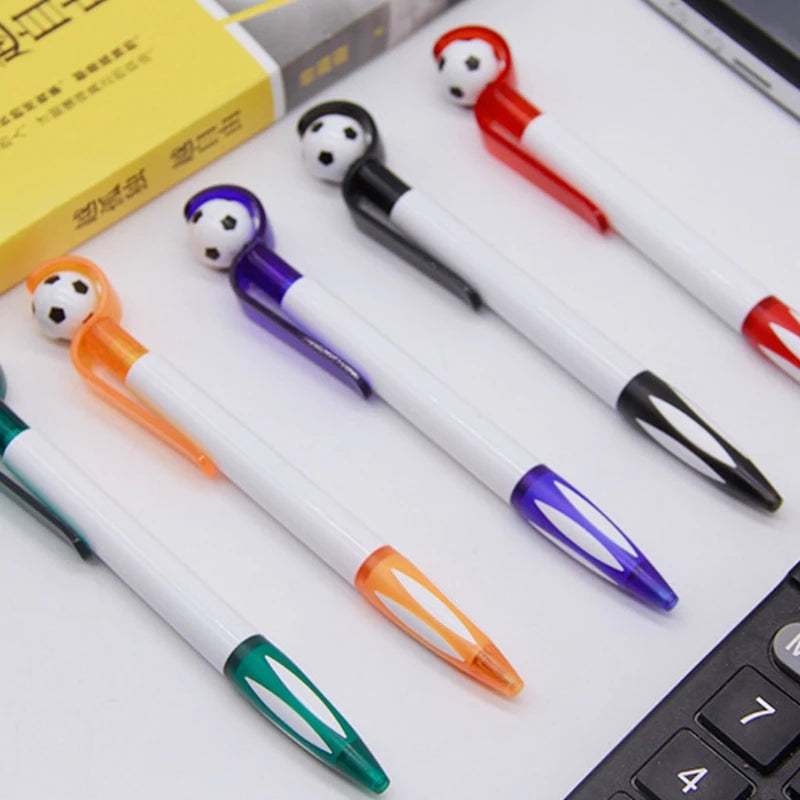 Novelty Ballpoint Pen Sports Pen 1.0mm Medium Nib Refillable Anti-slip Silicone Grip Sports Game Reward for Boy Girl Kid