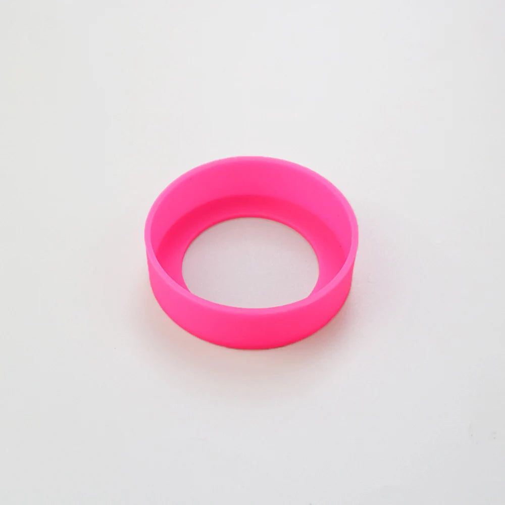 Silicone world Silicone Thermos Cup Coasters Non-Slip Durable Round Insulation Mat Anti-fall Water Drink Bottle Pad Kitchen tool