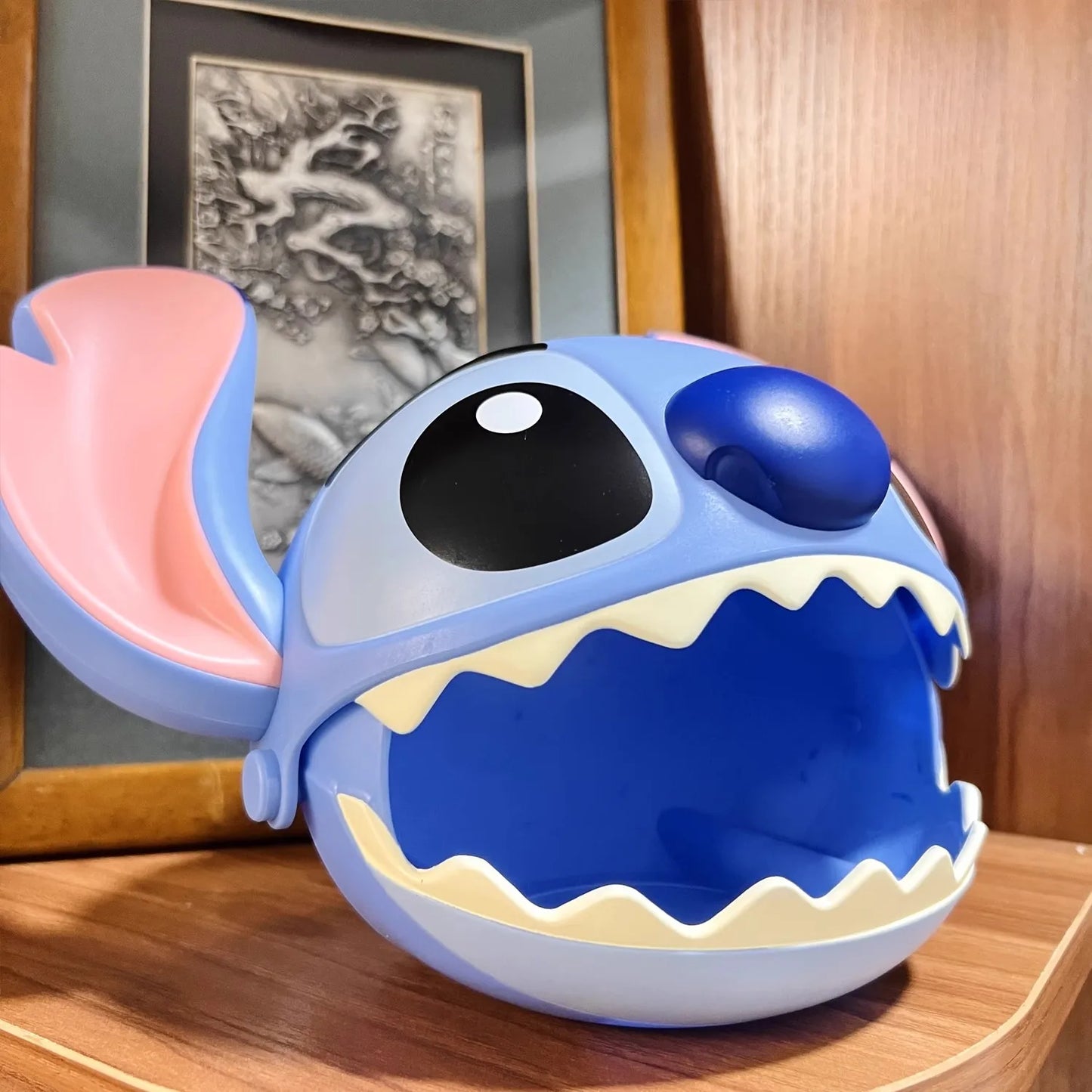Lilo & Stitch Movie Stitch Cup Tumbler Popcorn Bucket Exclusive Cinema Collectible Decoration Model Christmas Fans Toys Gifts