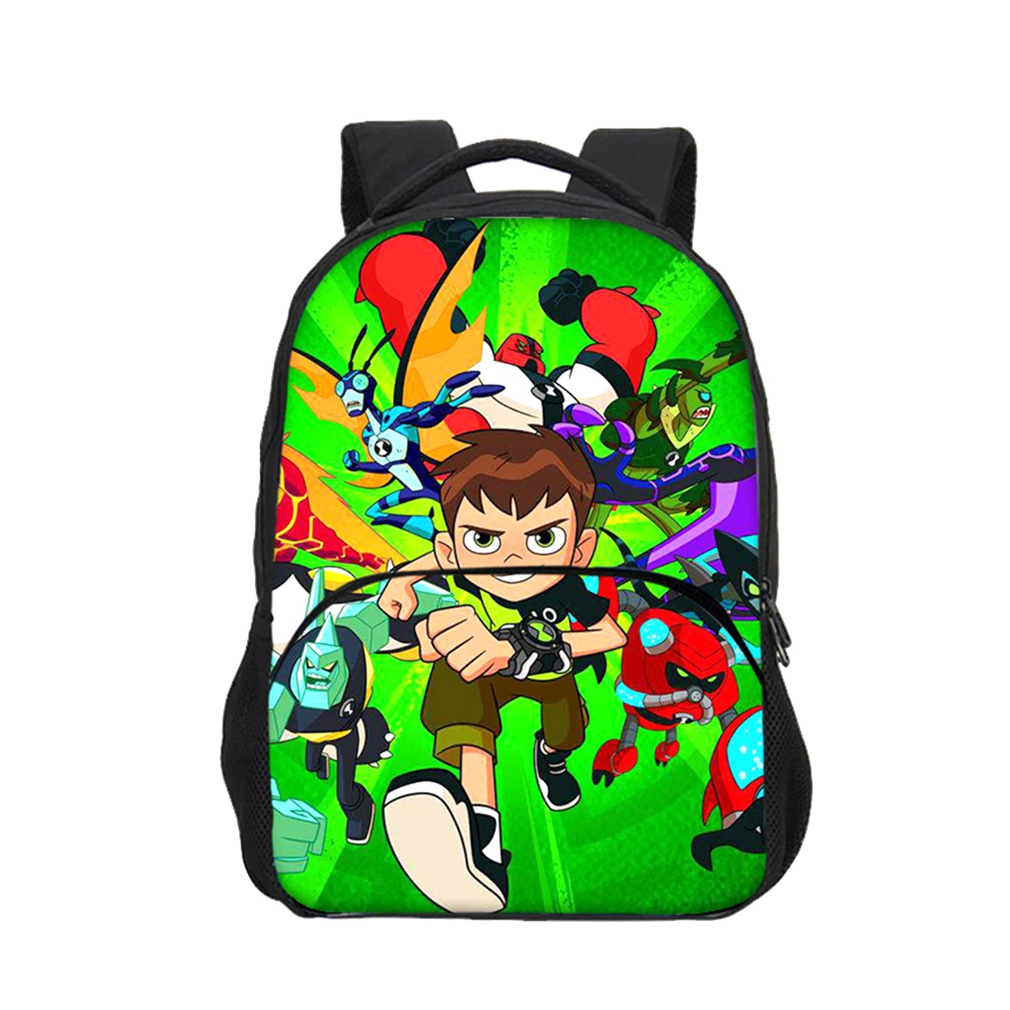 Youth Kids Ben 10 Printed Backpack Lightweight School Book Bag,Casual Travel Rucksack