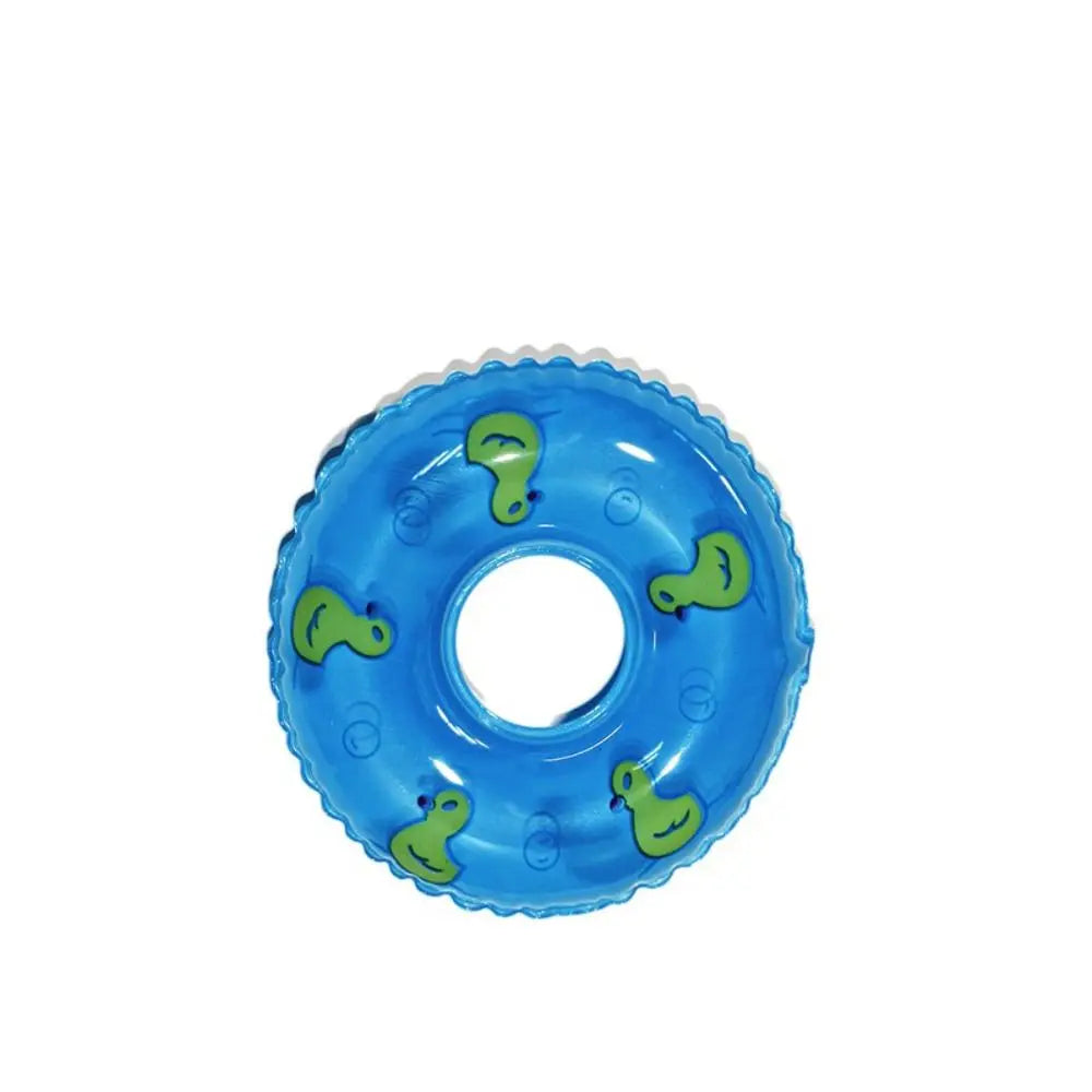 PVC Dollhouse Miniature Swimming Ring Dolls Accessories Inflatable Mini Rings Swimming Toy Handmade DIY