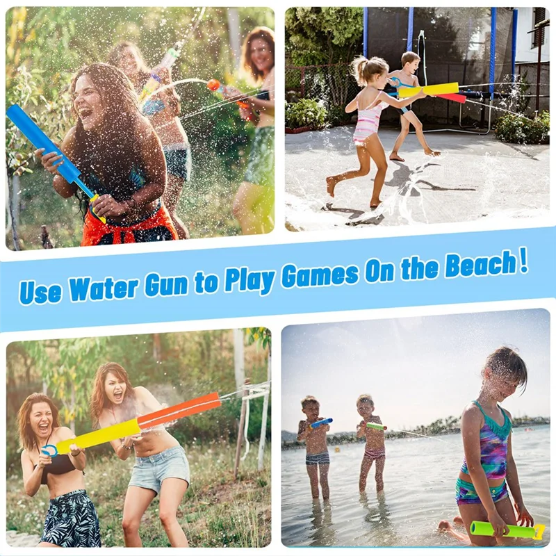 -AA04 4 Pack Water Spray Toys Pool Toys For Kids, Adults, Bulk Summer Outdoor Swimming Pool, Backyard, Beach Water Game Fighting