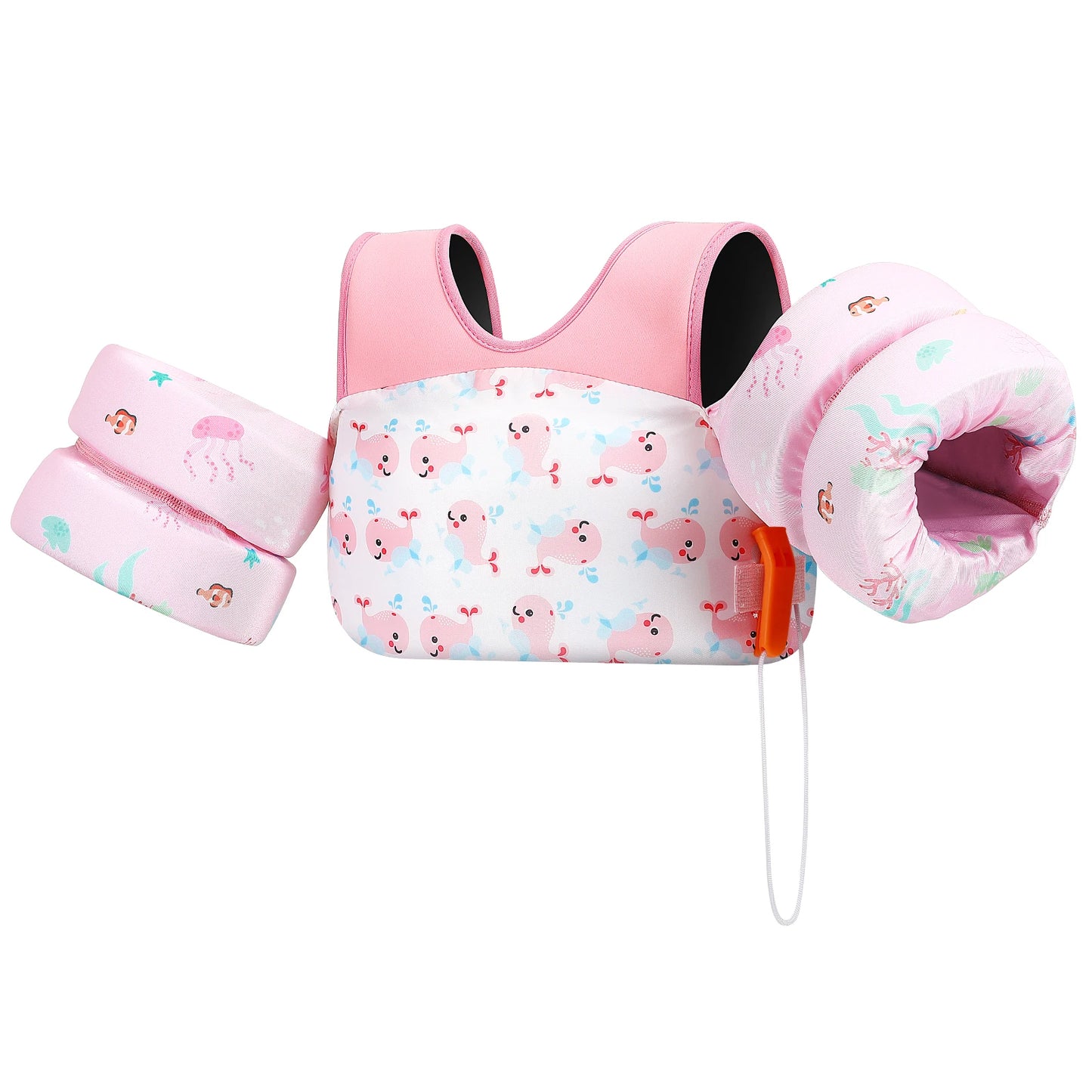Baby Float Arm Sleeve Floating Ring Safe Life Jacket Buoyancy Vest Kid Swimming Equipment Armbands Swim Foam Pool Toys Life Vest