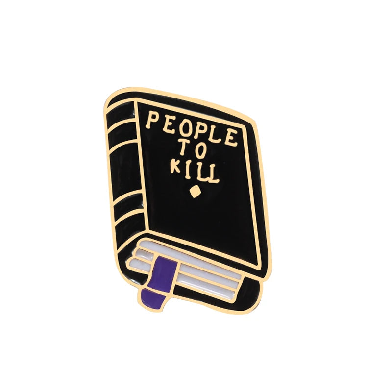Brooches Bag Clothes Lapel Pin Animal Reading Badge Puppy Jewelry Gift for Kids Friend I Love Books Enamel Pin Custom Dog Cat