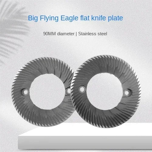 Hot SellingThe Titanium Coating Coated 60mm 59.5mm Coffee Grinder Coffee Bean Flat Wheel Burr Mill Knife Flat Burr Blade Grindin
