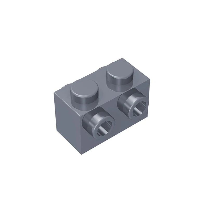 Gobricks 10PCS MOC Bricks 52107 1x2 for Building Blocks Parts DIY Educational High-Tech Parts Creativity Game Compatible Toys