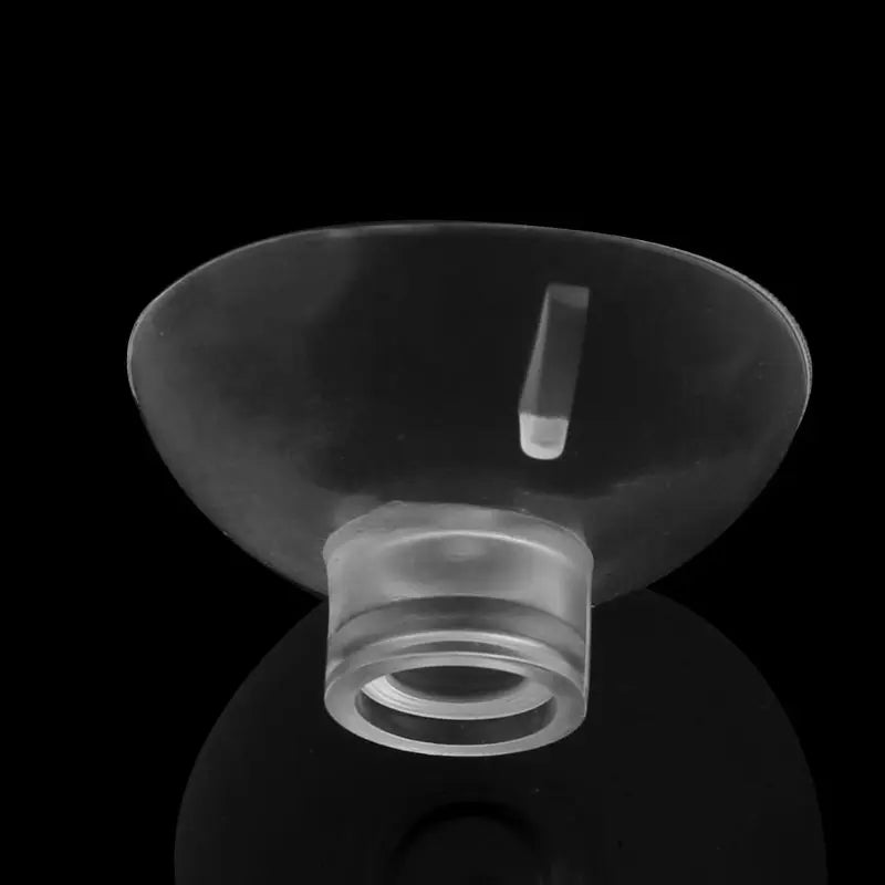 Y3NA Aquarium Suction Cup Diameter 1.2in Transparent Plastic Sucker No Clips for Fish for Tank Thermo-meters