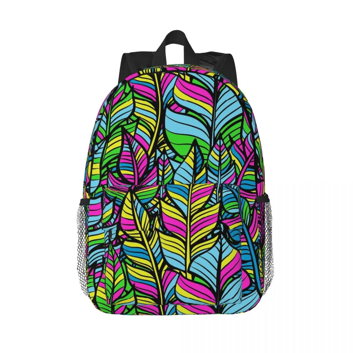 Pastel Puffs Feathers Backpack Hot Sale Daypack Large Capacity Boy Girls BookBag Shoulder Bags for Men Women Children School Bag