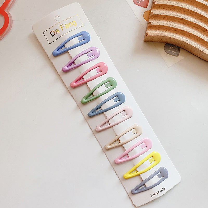 Enchanting Colorful Collection: Dreamy Hair Clip Accessories In A Magical Color Palette Sets For Babies-2