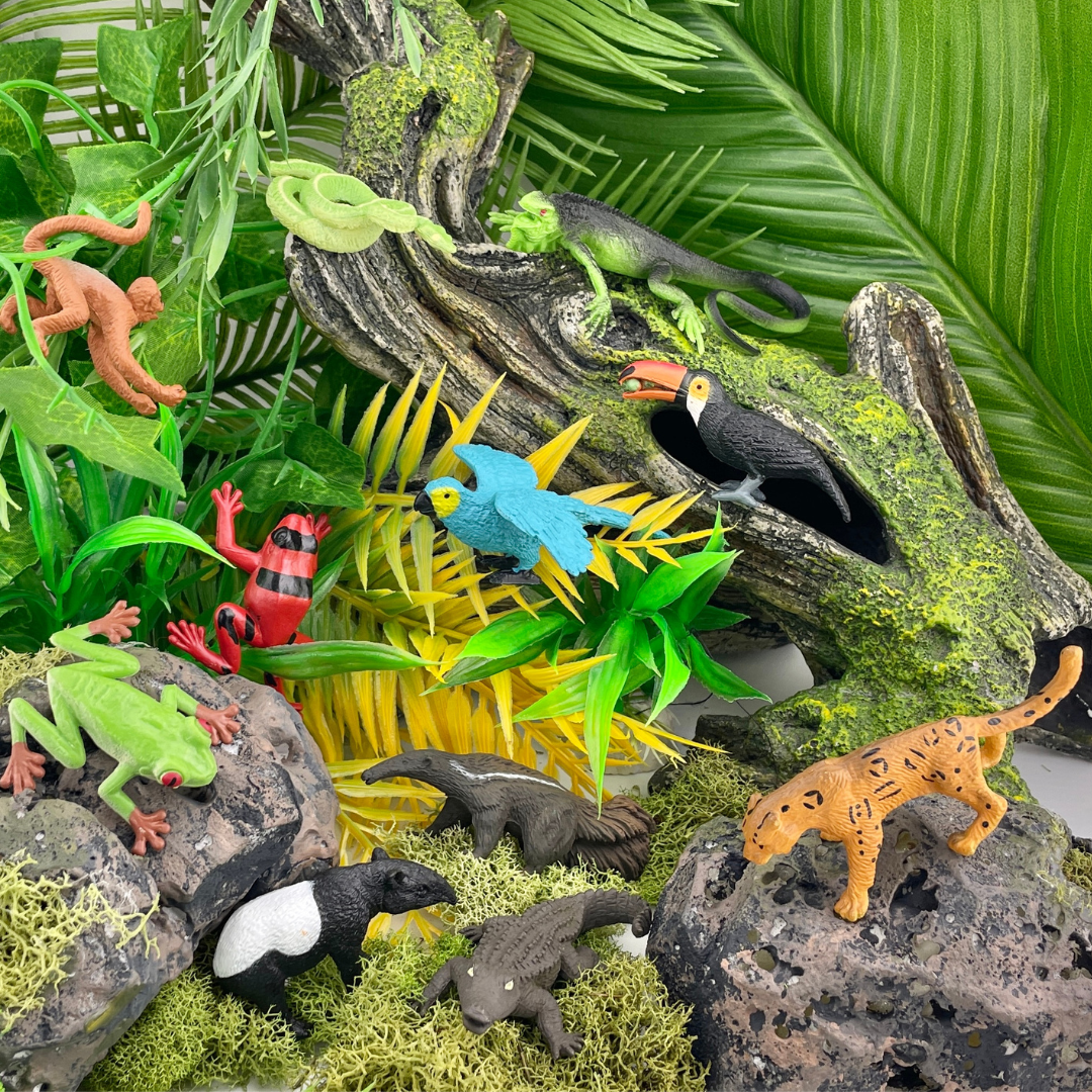 Rainforest Animal Toys TOOB®-4